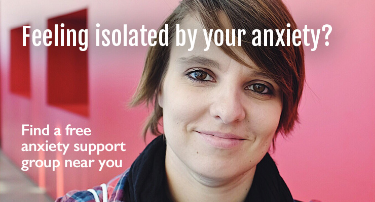 Feeling isolated by your anxiety? Find a free anxiety support group near you.